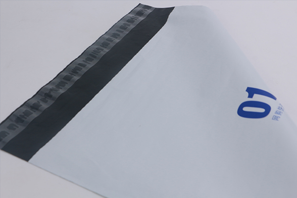 白色PE購(gòu)物宣傳自粘袋